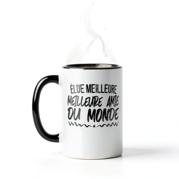 Meilleure Amie Ceramic Mug Heart Sister Gift Dishwasher Safe-2