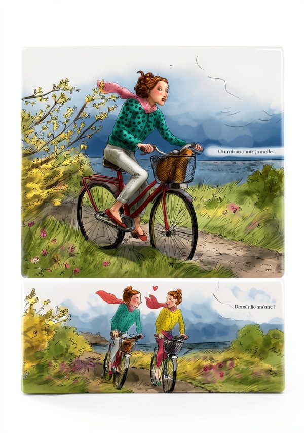Quatre Sœurs French Manga Graphic Novel Series Literary-2