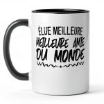 Meilleure Amie Ceramic Mug Heart Sister Gift Dishwasher Safe-0