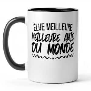Meilleure Amie Ceramic Mug Heart Sister Gift Dishwasher Safe-0