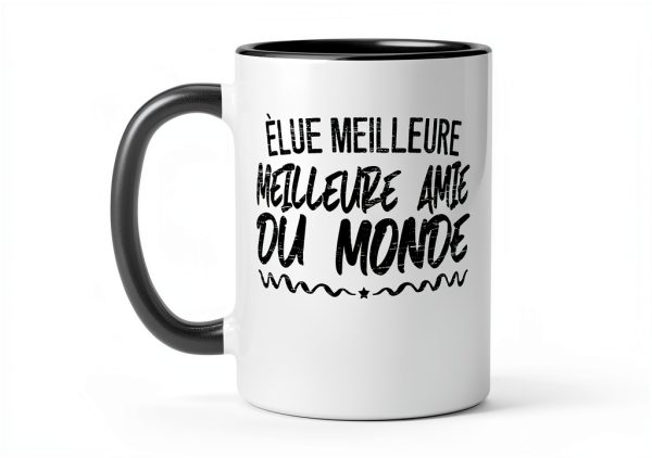 Meilleure Amie Ceramic Mug Heart Sister Gift Dishwasher Safe-0