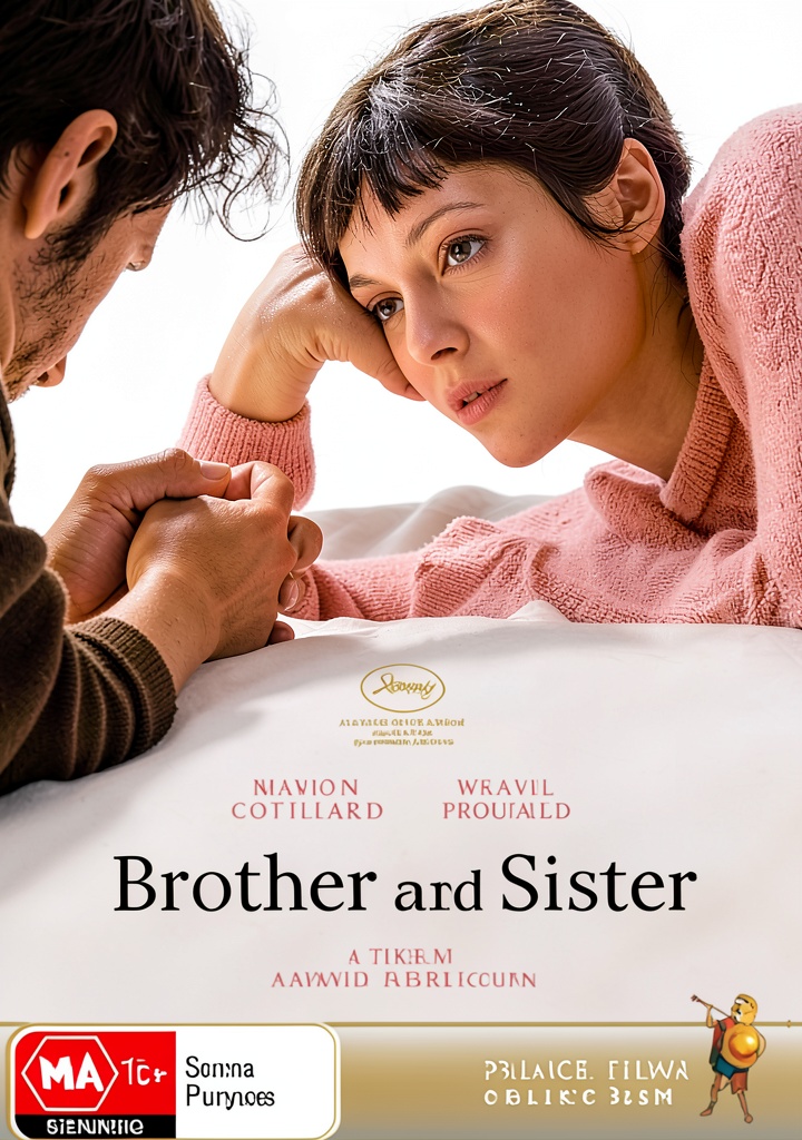 'Brother and Sister DVD cover featuring Marion Cotillard'