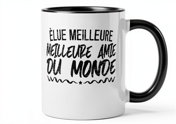 Meilleure Amie Ceramic Mug Heart Sister Gift Dishwasher Safe-1
