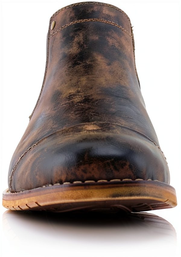 Chelsea Boot Sterling Men's Vegan Leather & Suede, Multiple Colors-2