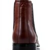 Alonzo Men’s Wingtip Chelsea Boot Leather Black 9 Size-3