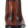 Stellan Vegan Leather Chelsea Boot Men Black Plain Toe Size 9-3