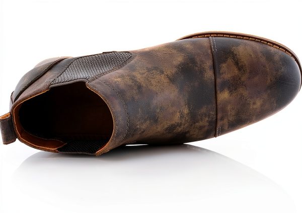 Chelsea Boot Sterling Men's Vegan Leather & Suede, Multiple Colors-5
