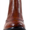 Alonzo Men’s Wingtip Chelsea Boot Leather Black 9 Size-2
